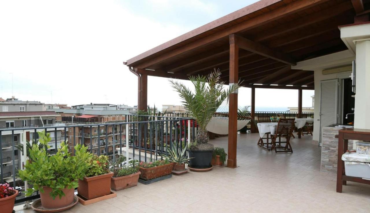 Apartament Superattico Lido di Ostia Zewnętrze zdjęcie