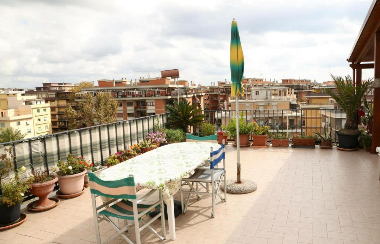 Apartament Superattico Lido di Ostia Zewnętrze zdjęcie